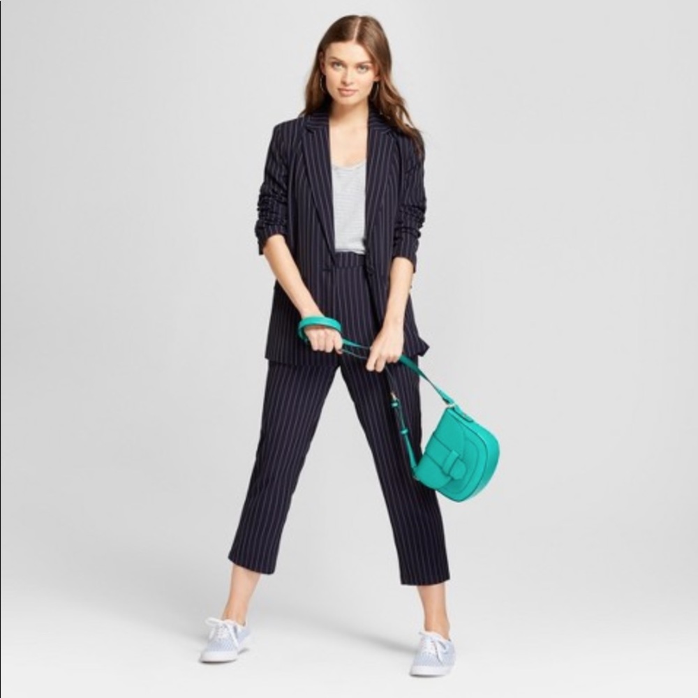A new day striped blazer